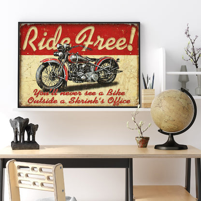 Retro Poster - Full Round Drill Diamond Painting 45*35CM