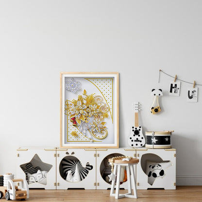 Paper Quilling - Special Shaped Drill Diamond Painting 30*40CM