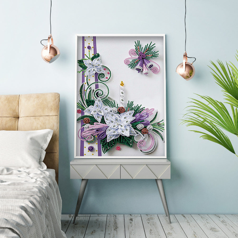 Paper Quilling - Special Shaped Drill Diamond Painting 30*40CM