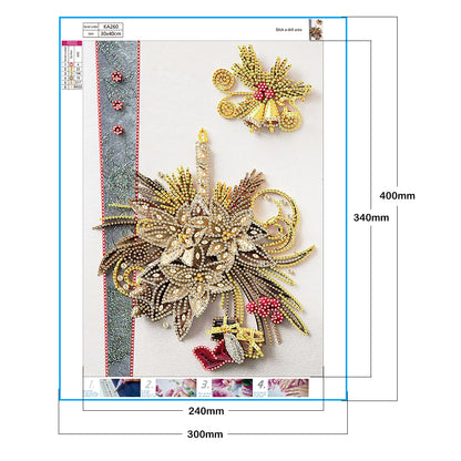 Paper Quilling - Special Shaped Drill Diamond Painting 30*40CM