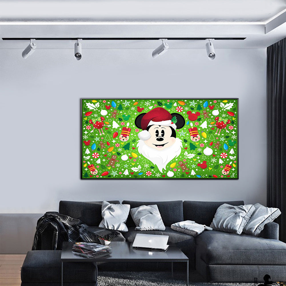 Cartoon Mouse - Full Round Drill Diamond Painting 60*30CM