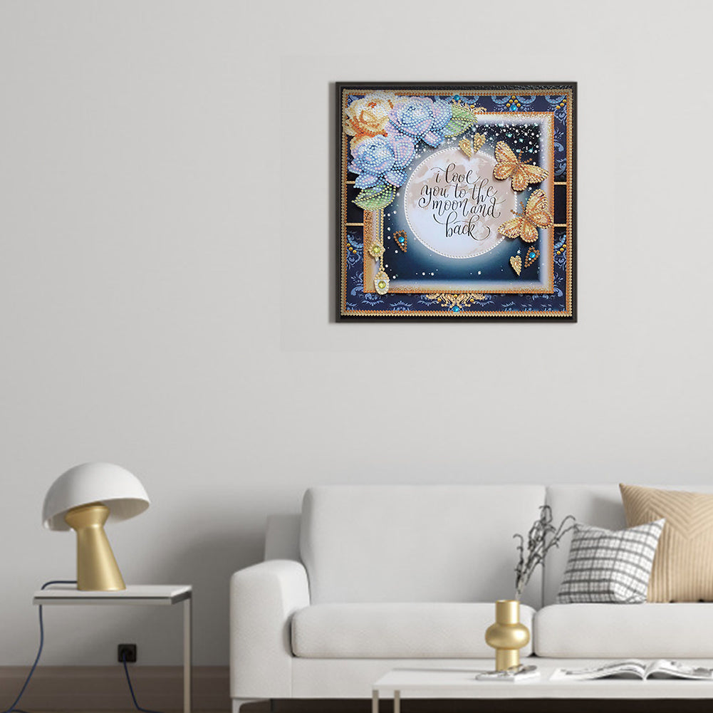 Love Letter - Special Shaped Drill Diamond Painting 30*30CM