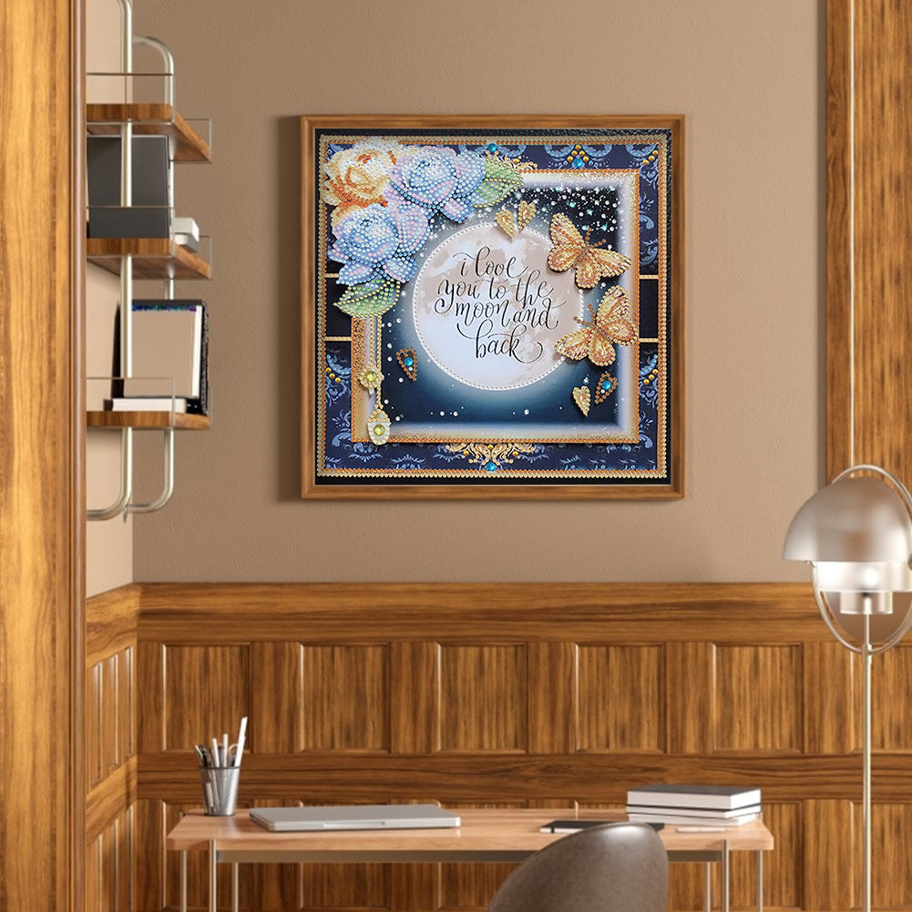 Love Letter - Special Shaped Drill Diamond Painting 30*30CM