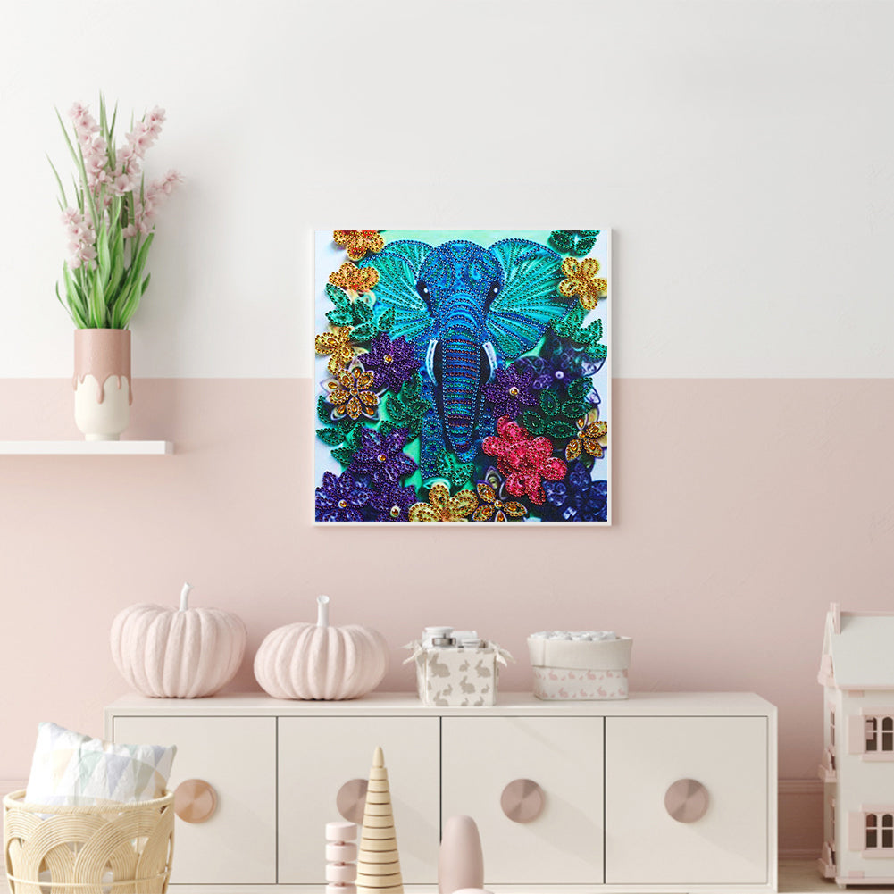 Paper Quilling - Special Shaped Drill Diamond Painting 30*30CM