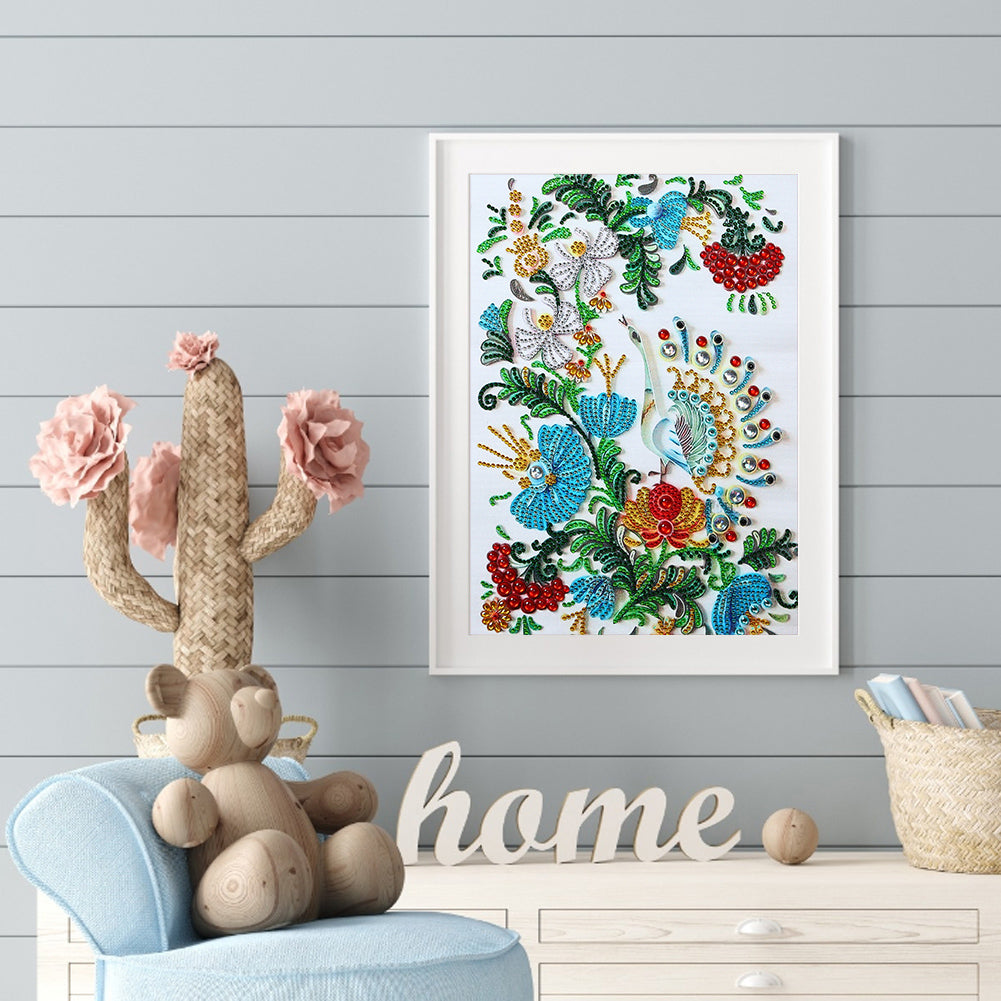 Paper Quilling - Special Shaped Drill Diamond Painting 30*40CM