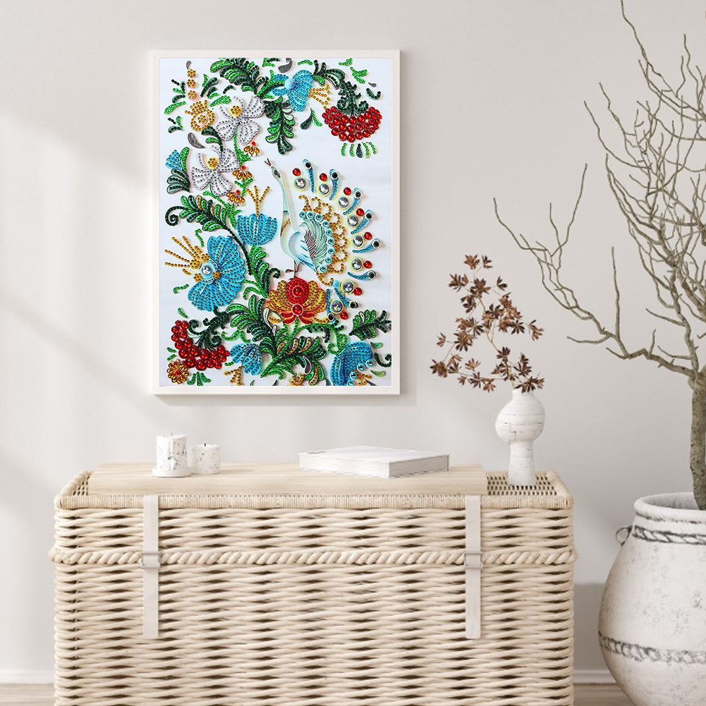 Paper Quilling - Special Shaped Drill Diamond Painting 30*40CM