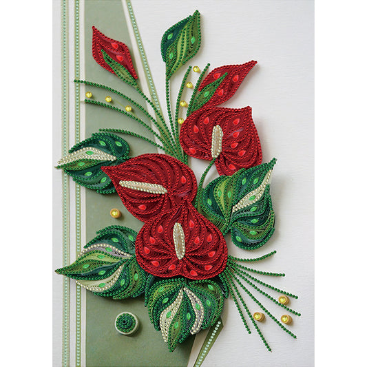 Paper Quilling - Special Shaped Drill Diamond Painting 30*40CM