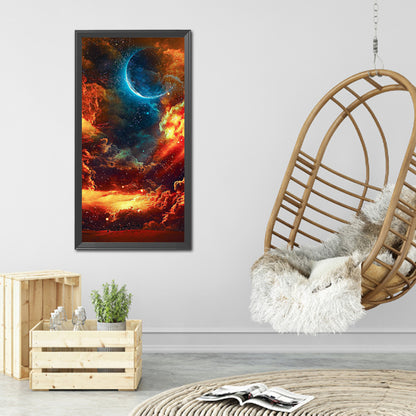 Universe Cloud - Full Round Drill Diamond Painting 40*80CM