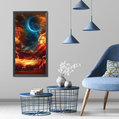 Universe Cloud - Full Round Drill Diamond Painting 40*80CM