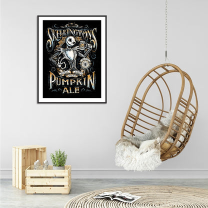 Halloween Jack - Full Round Drill Diamond Painting 30*40CM