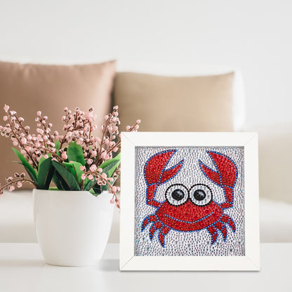 Crab - Special Shaped Drill Diamond Painting 18*18CM