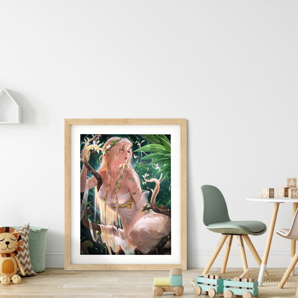 Fairy - Full Round Drill Diamond Painting 30*40CM