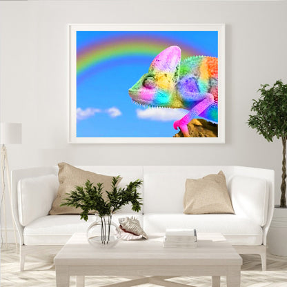 Colorful Animal - Full Round Drill Diamond Painting 40*30CM