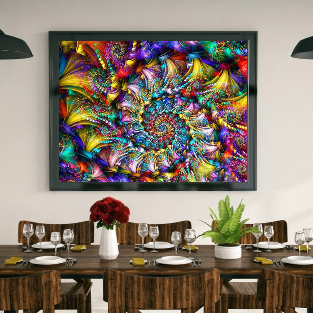 Datura - Full Round Drill Diamond Painting 40*30CM