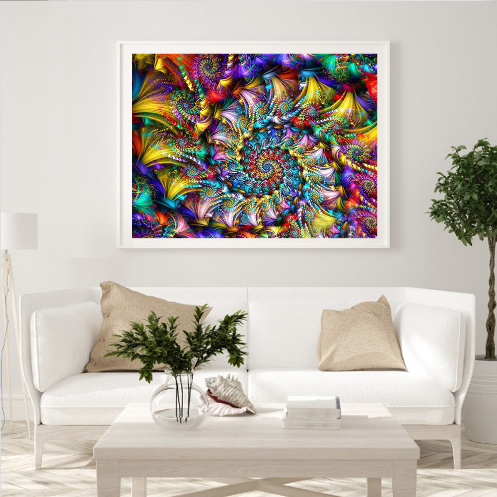 Datura - Full Round Drill Diamond Painting 40*30CM