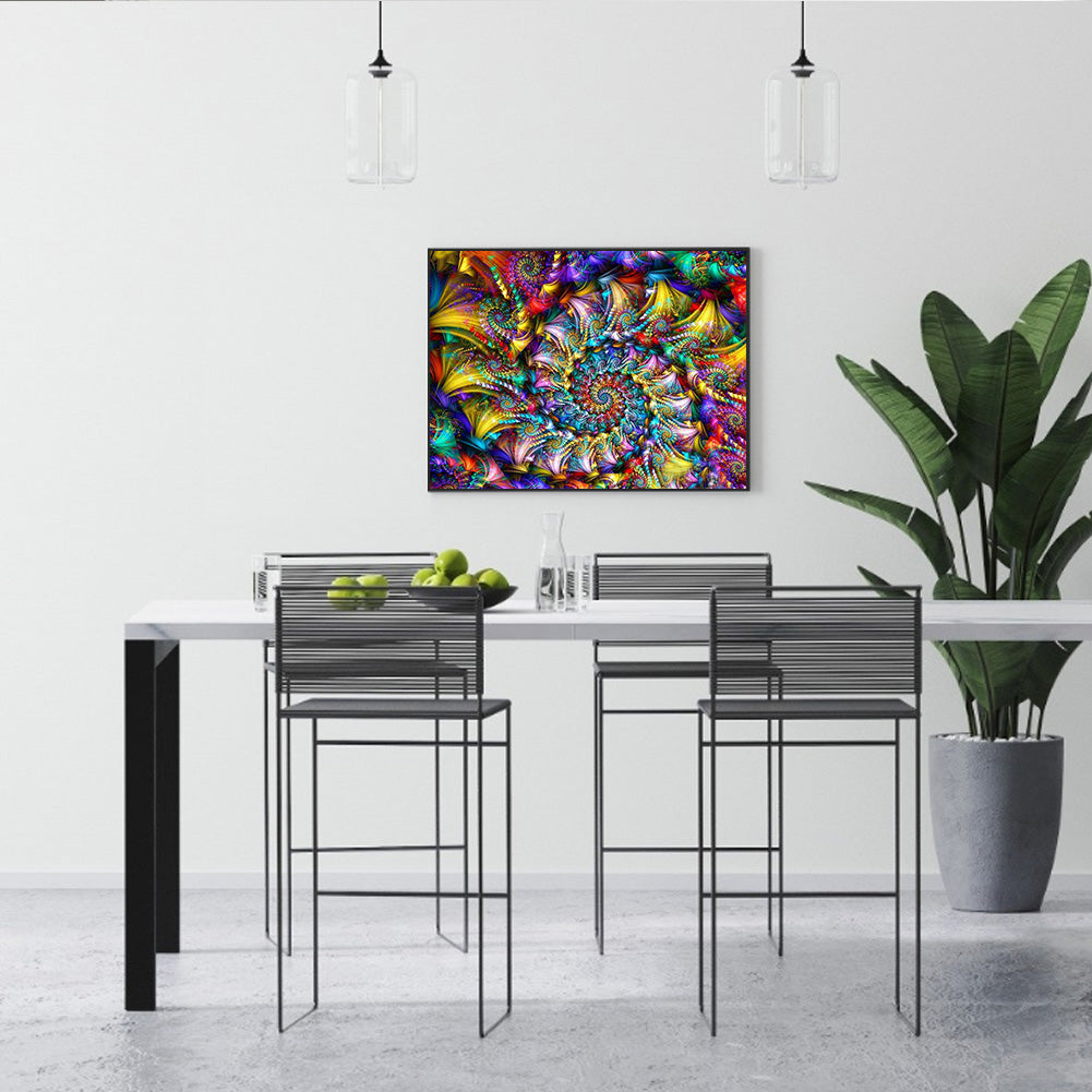 Datura - Full Round Drill Diamond Painting 40*30CM