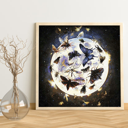 Butterfly Planet - Full Round Drill Diamond Painting 30*30CM