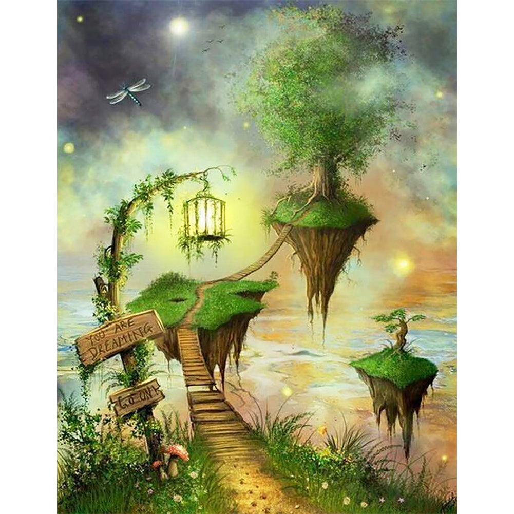Forest Park - Full Round Drill Diamond Painting 30*40CM