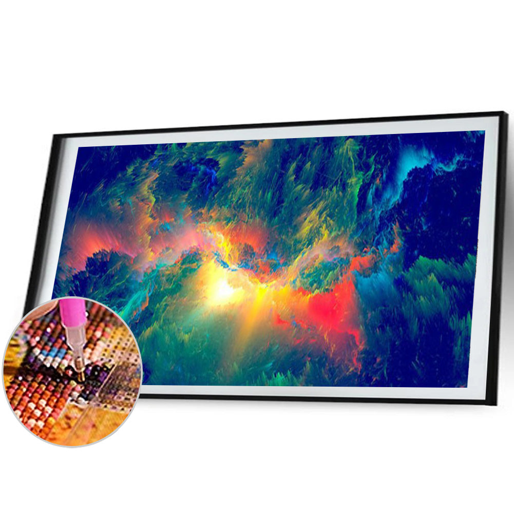 Color Cloud - Full Round Drill Diamond Painting 70*40CM