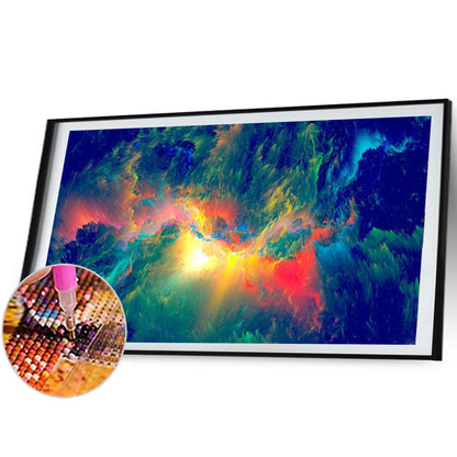 Color Cloud - Full Round Drill Diamond Painting 70*40CM
