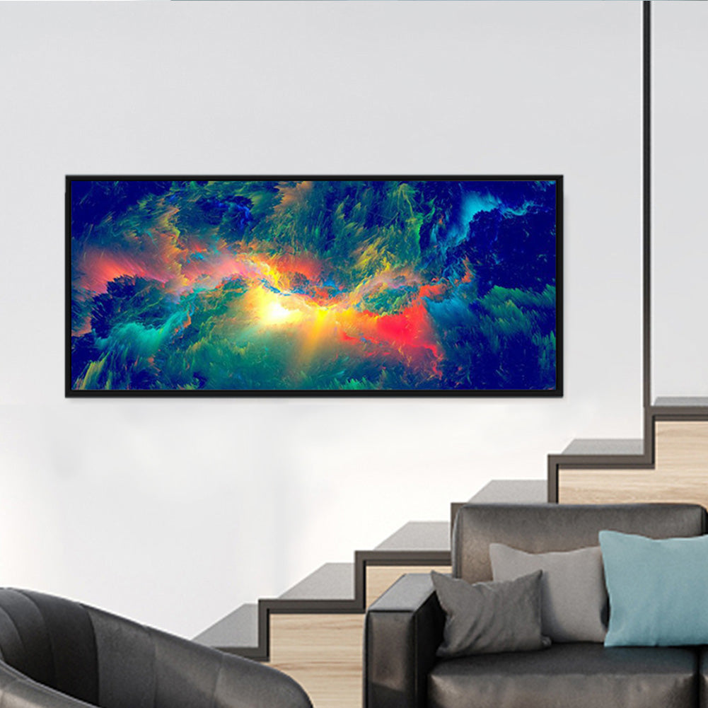 Color Cloud - Full Round Drill Diamond Painting 70*40CM