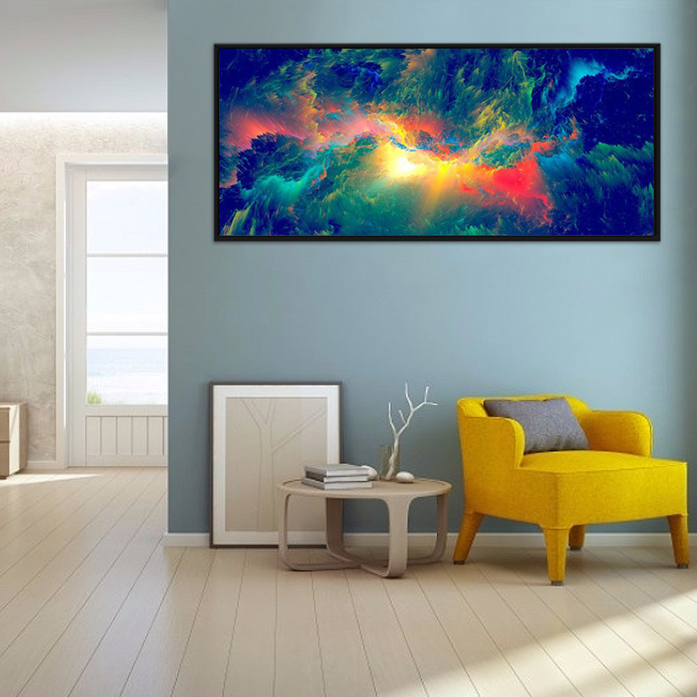 Color Cloud - Full Round Drill Diamond Painting 70*40CM