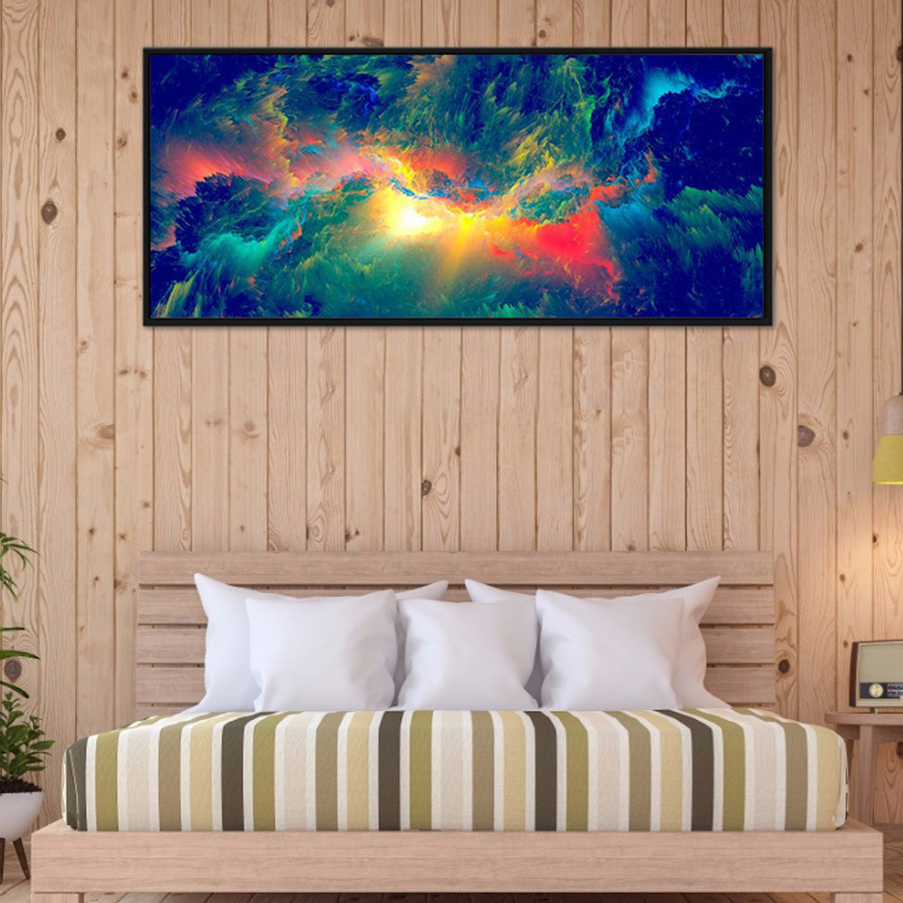 Color Cloud - Full Round Drill Diamond Painting 70*40CM