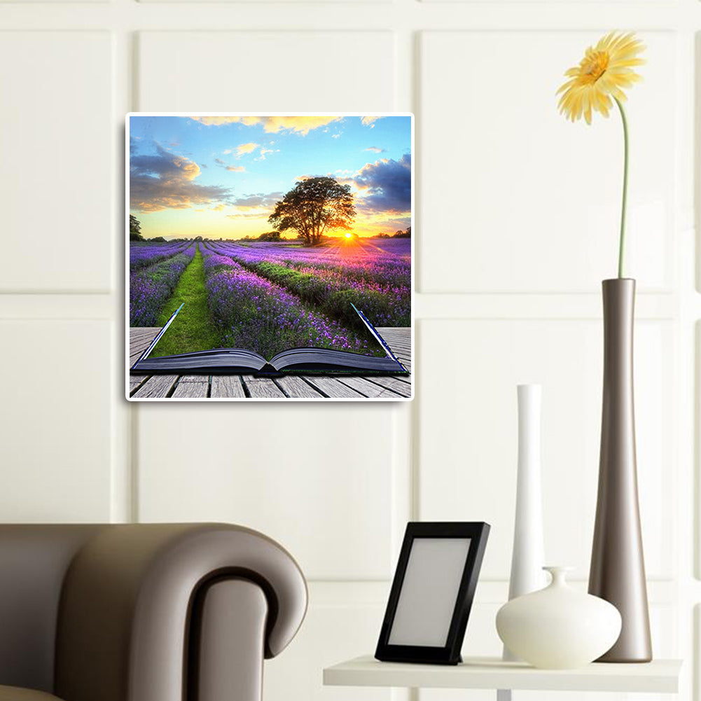 Flower Sea - Full Round Drill Diamond Painting 30*30CM