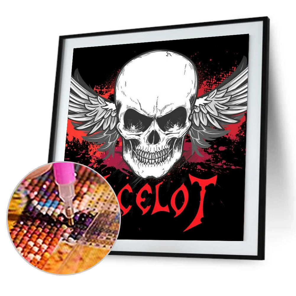 Skeleton - Full Round Drill Diamond Painting 30*30CM