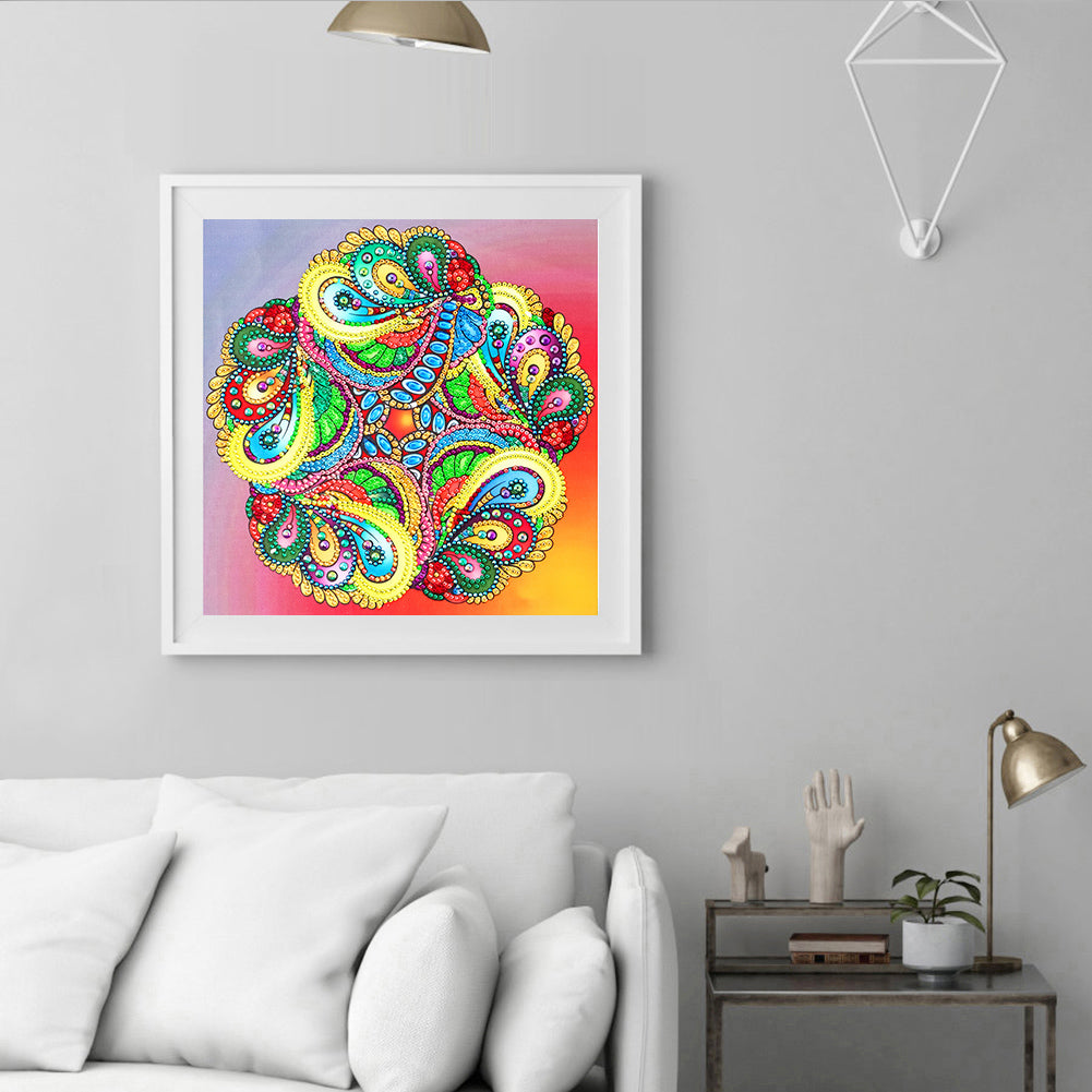 Datura - Special Shaped Drill Diamond Painting 30*30CM