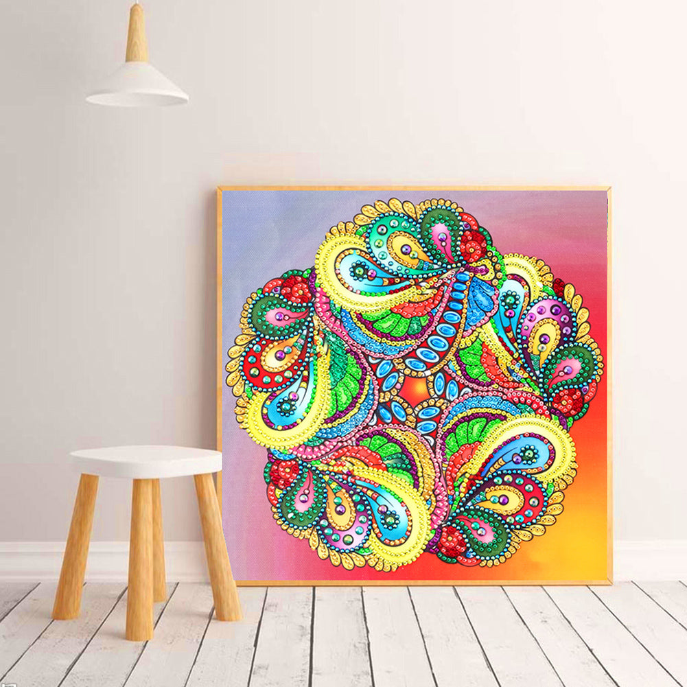 Datura - Special Shaped Drill Diamond Painting 30*30CM