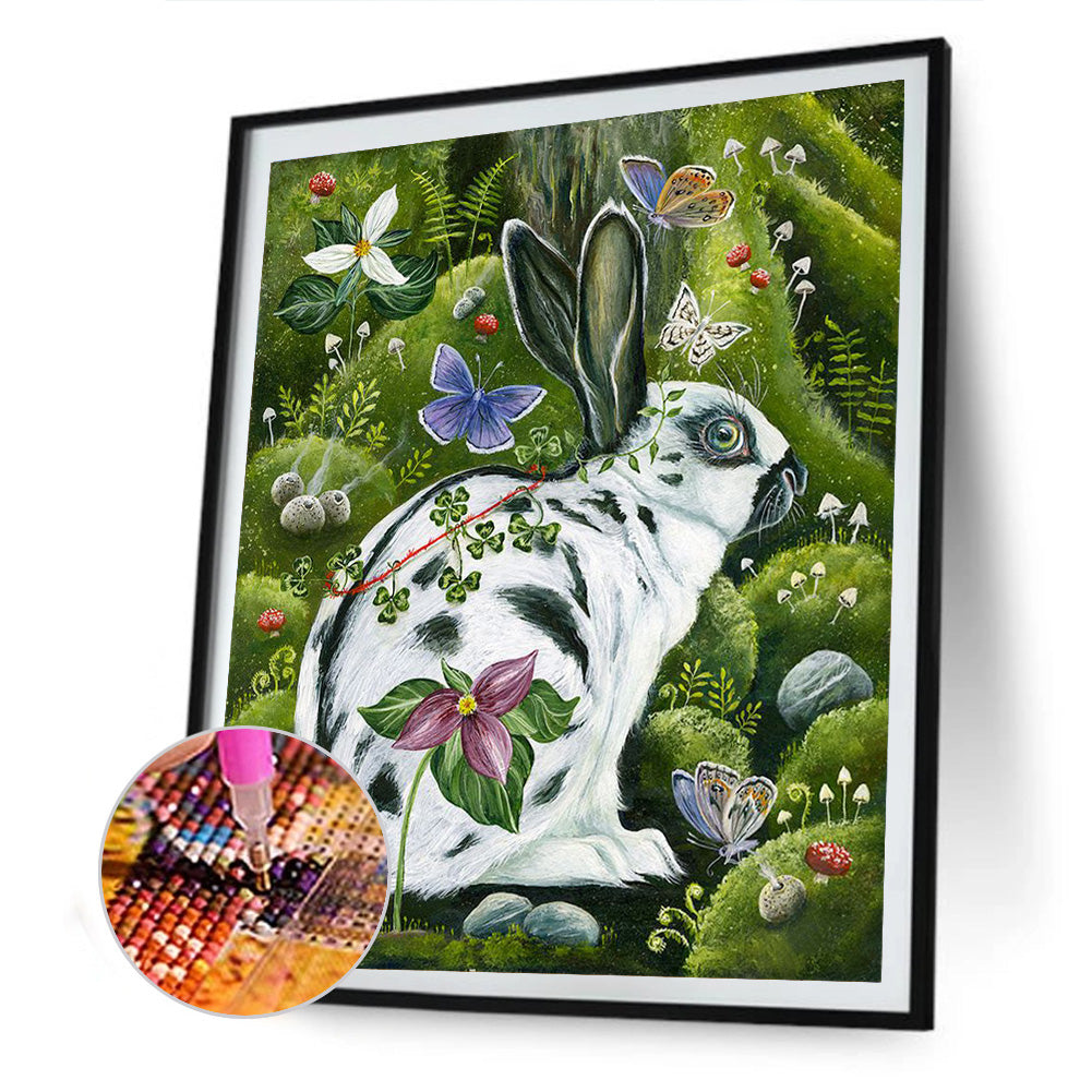 Easter Bunny - Full Round Drill Diamond Painting 30*40CM