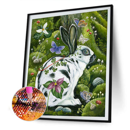 Easter Bunny - Full Round Drill Diamond Painting 30*40CM