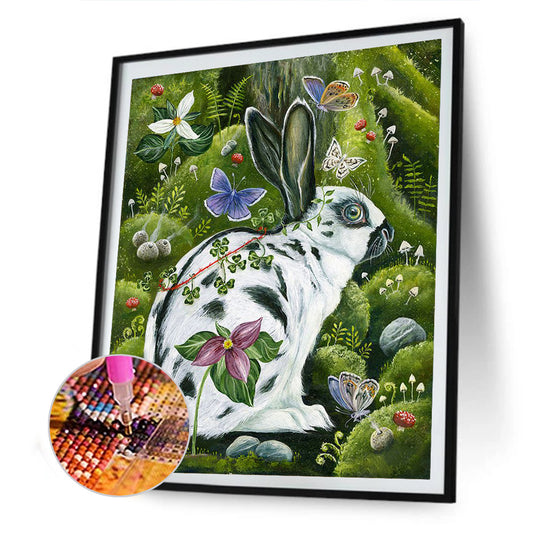 Easter Bunny - Full Round Drill Diamond Painting 30*40CM