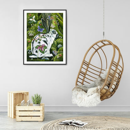 Easter Bunny - Full Round Drill Diamond Painting 30*40CM