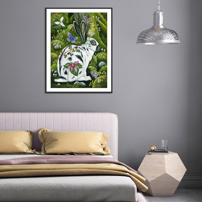 Easter Bunny - Full Round Drill Diamond Painting 30*40CM