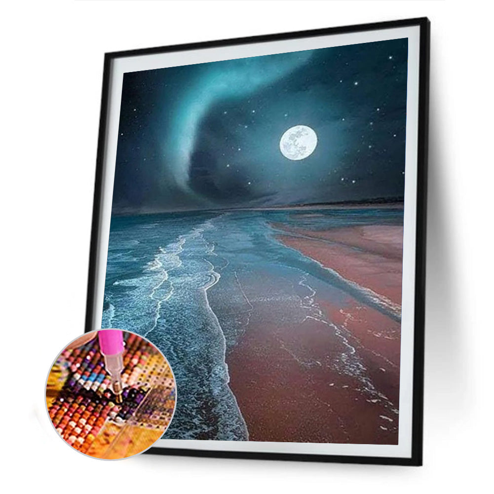 Sea Sky - Full Round Drill Diamond Painting 30*40CM