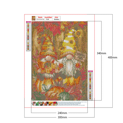 Gnome Goblin - Full Square Drill Diamond Painting 30*40CM