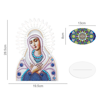 DIY 5D Double-Sided Mosaic Crystal Diamond Ornaments Kit Handicraft Artwork