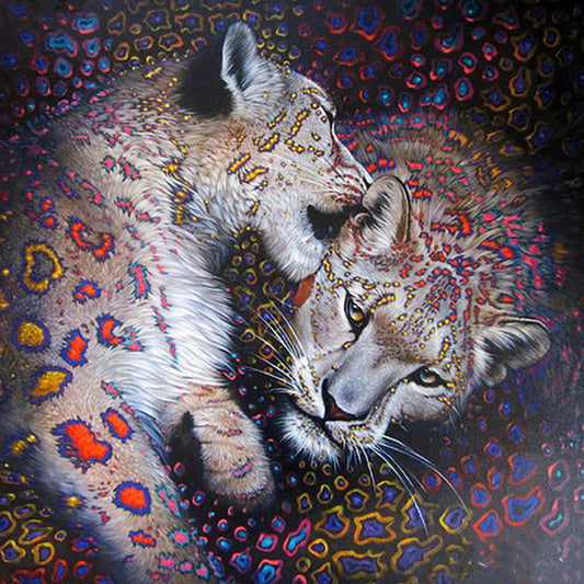 Pairs Animals - Full Round Drill Diamond Painting 30*30CM