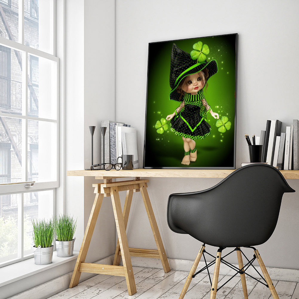 Doll - Full Round Drill Diamond Painting 30*40CM