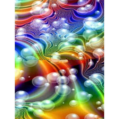 Abstract Starlight - Full Round Drill Diamond Painting 30*40CM