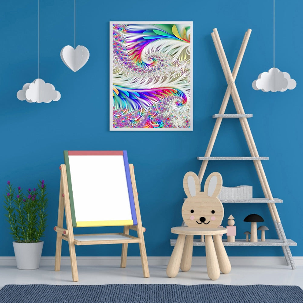 Abstract Starlight - Full Round Drill Diamond Painting 30*40CM