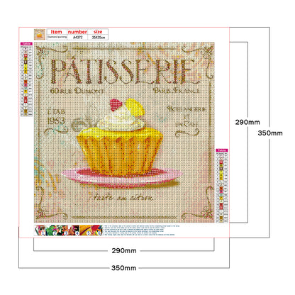 Pastry - Full Round Drill Diamond Painting 35*35CM