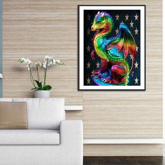 Pterosaur - Full Round Drill Diamond Painting 30*40CM