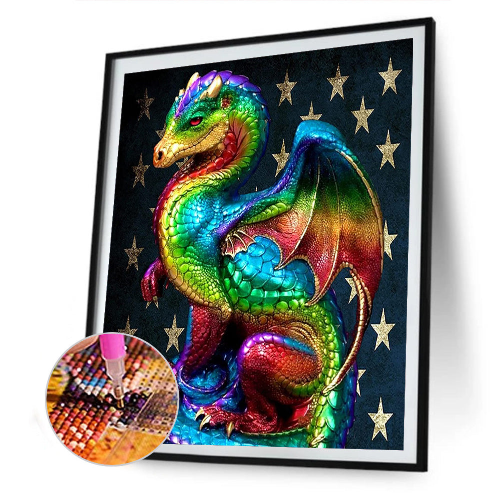 Pterosaur - Full Round Drill Diamond Painting 30*40CM