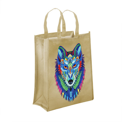 DIY Diamond Painting Oxford Handbag Eco-friendly Storage Bags Grocery Totes