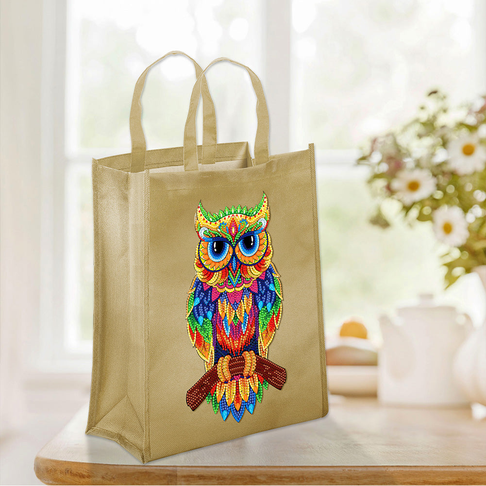DIY Diamond Painting Oxford Handbag Eco-friendly Storage Bags Grocery Totes