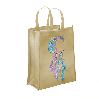 DIY Diamond Painting Oxford Handbag Eco-friendly Storage Bags Grocery Totes