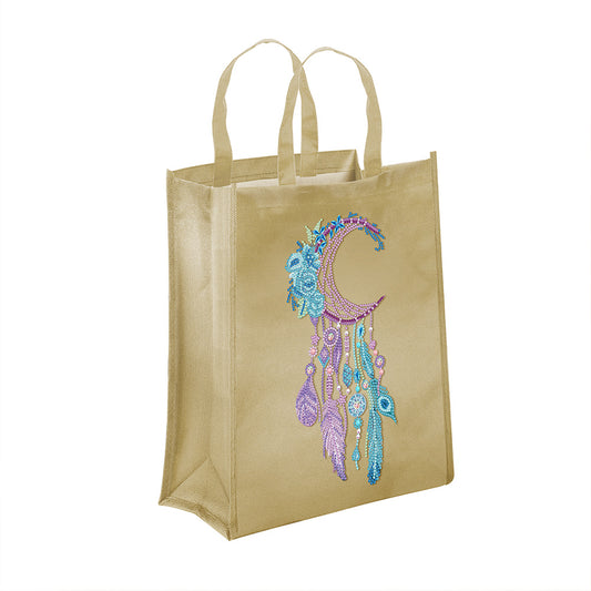 DIY Diamond Painting Oxford Handbag Eco-friendly Storage Bags Grocery Totes
